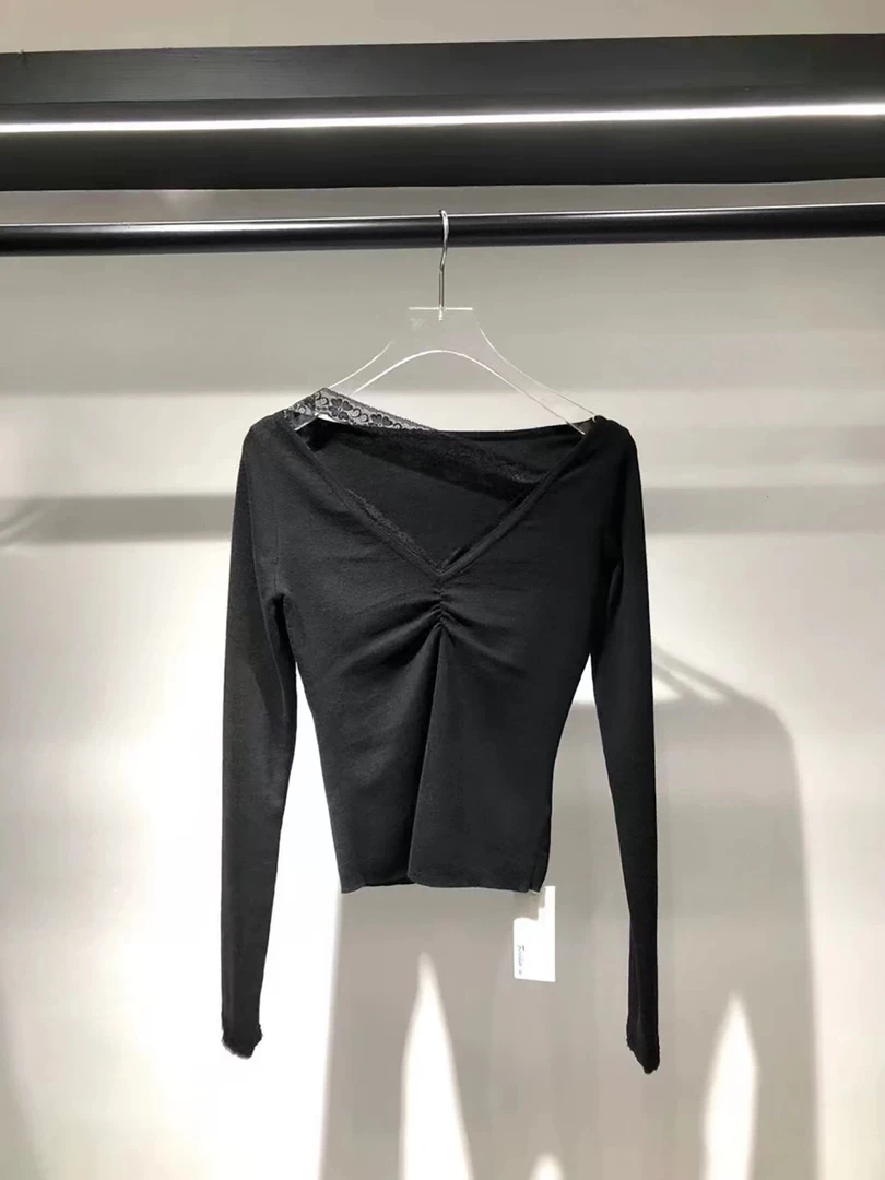 D30626南油爆款气质打底T恤