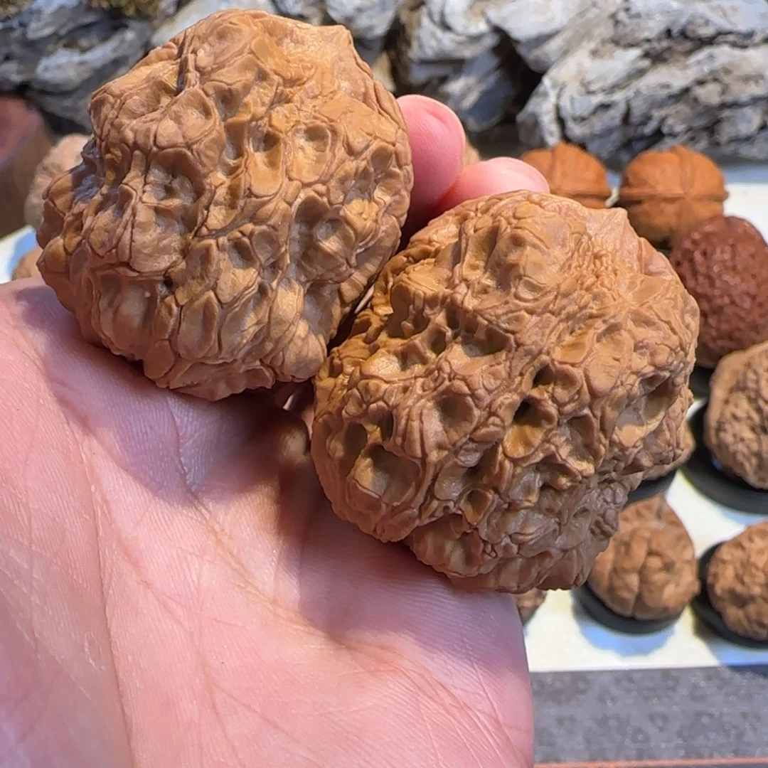 机***～文玩核桃把件大苍龙