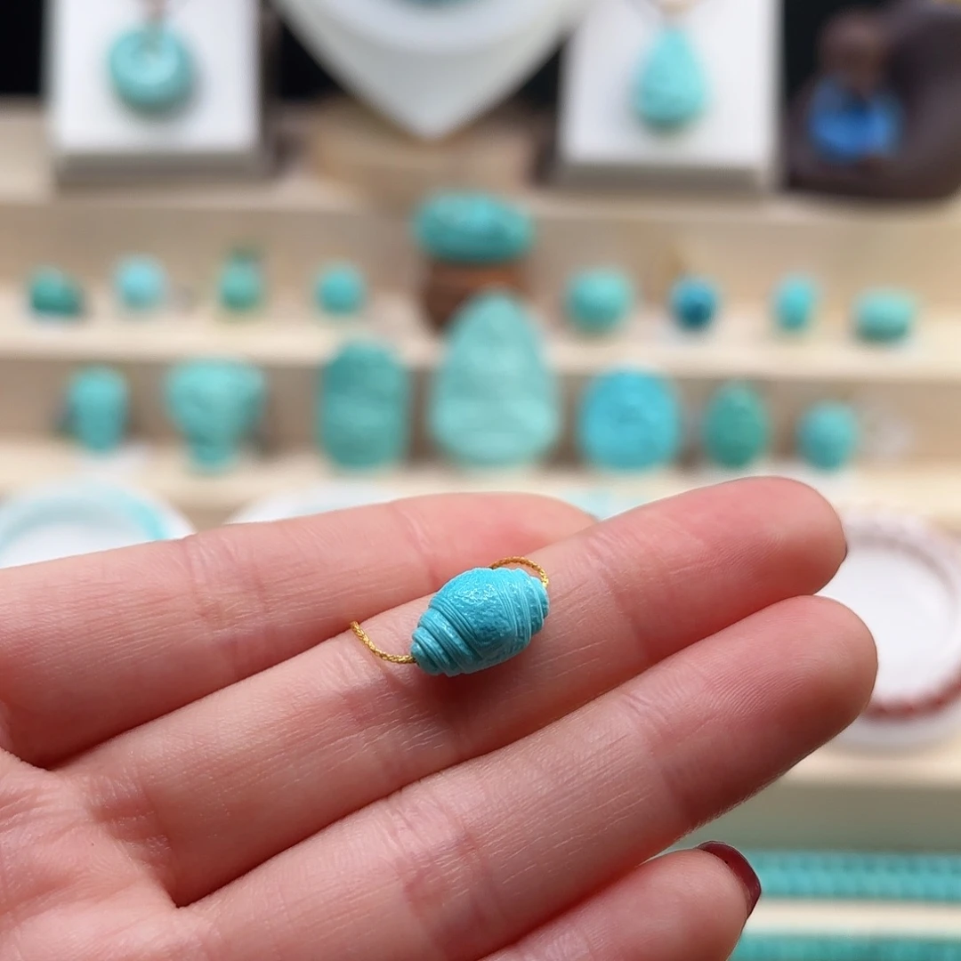 绿松石配饰未镶嵌