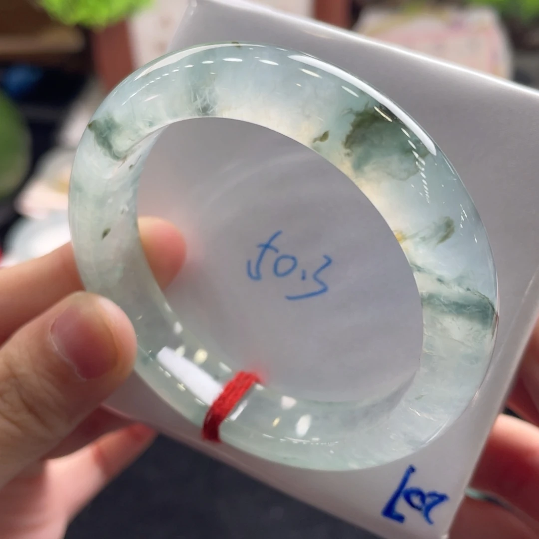 翡翠未镶嵌手镯20号