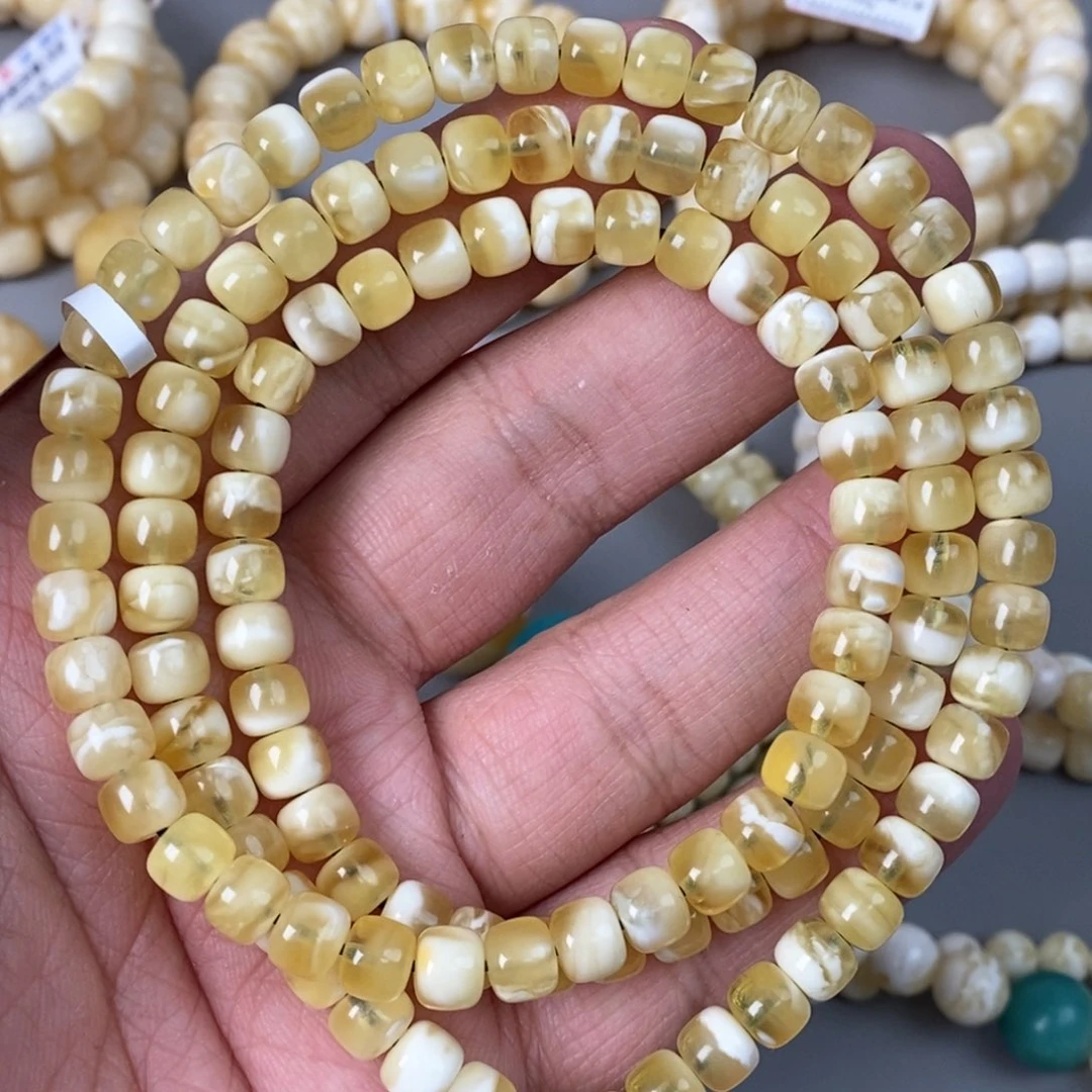 蜜蜡珠宝奇石未镶嵌7mm