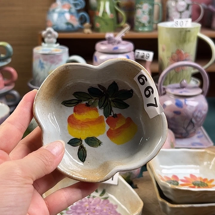 景德镇陶瓷手绘茶具667