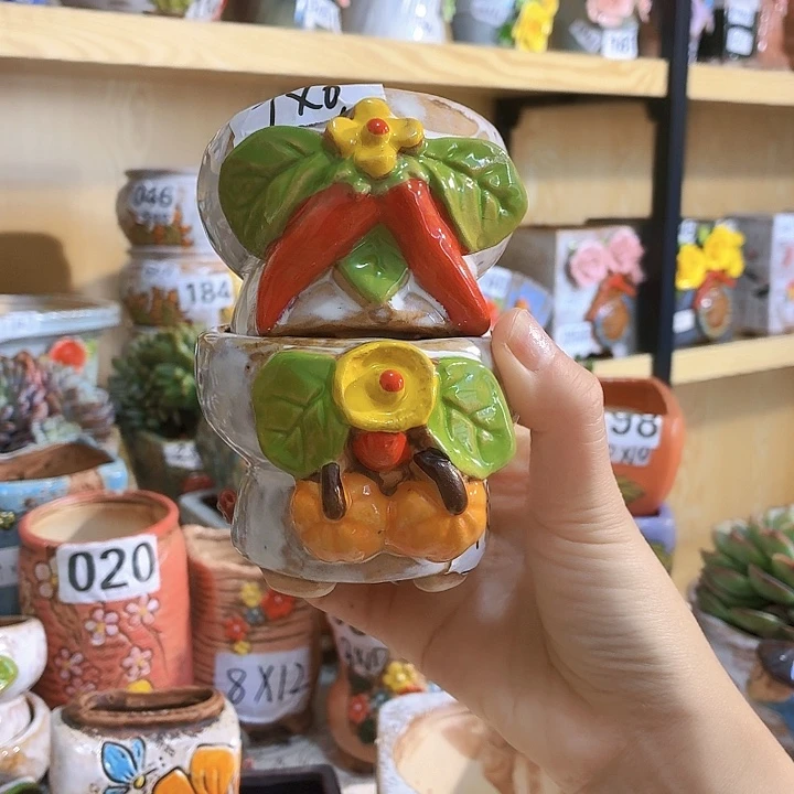 多肉花盆满15包邮