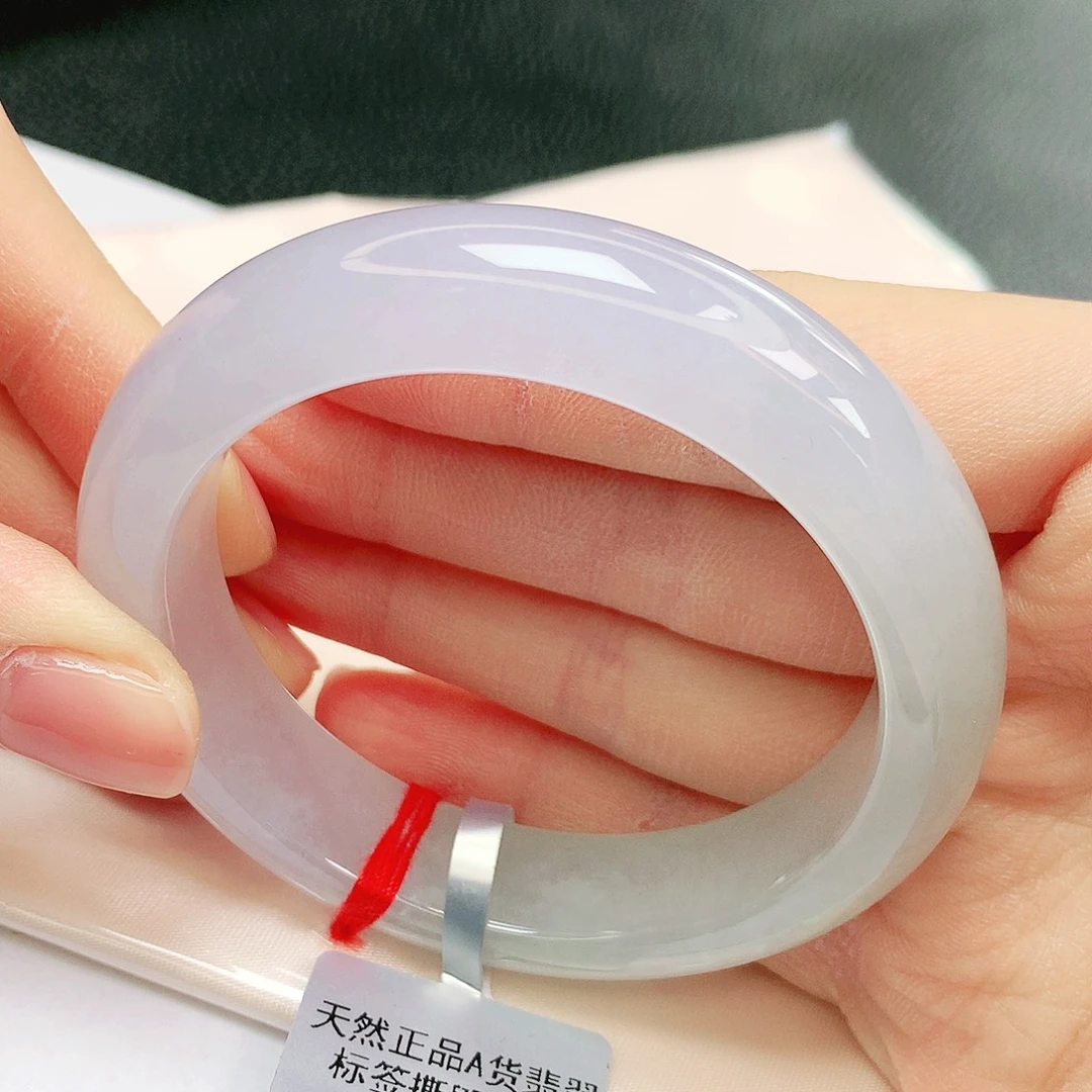 翡翠未镶嵌手镯缅甸天然a货翡翠手镯
