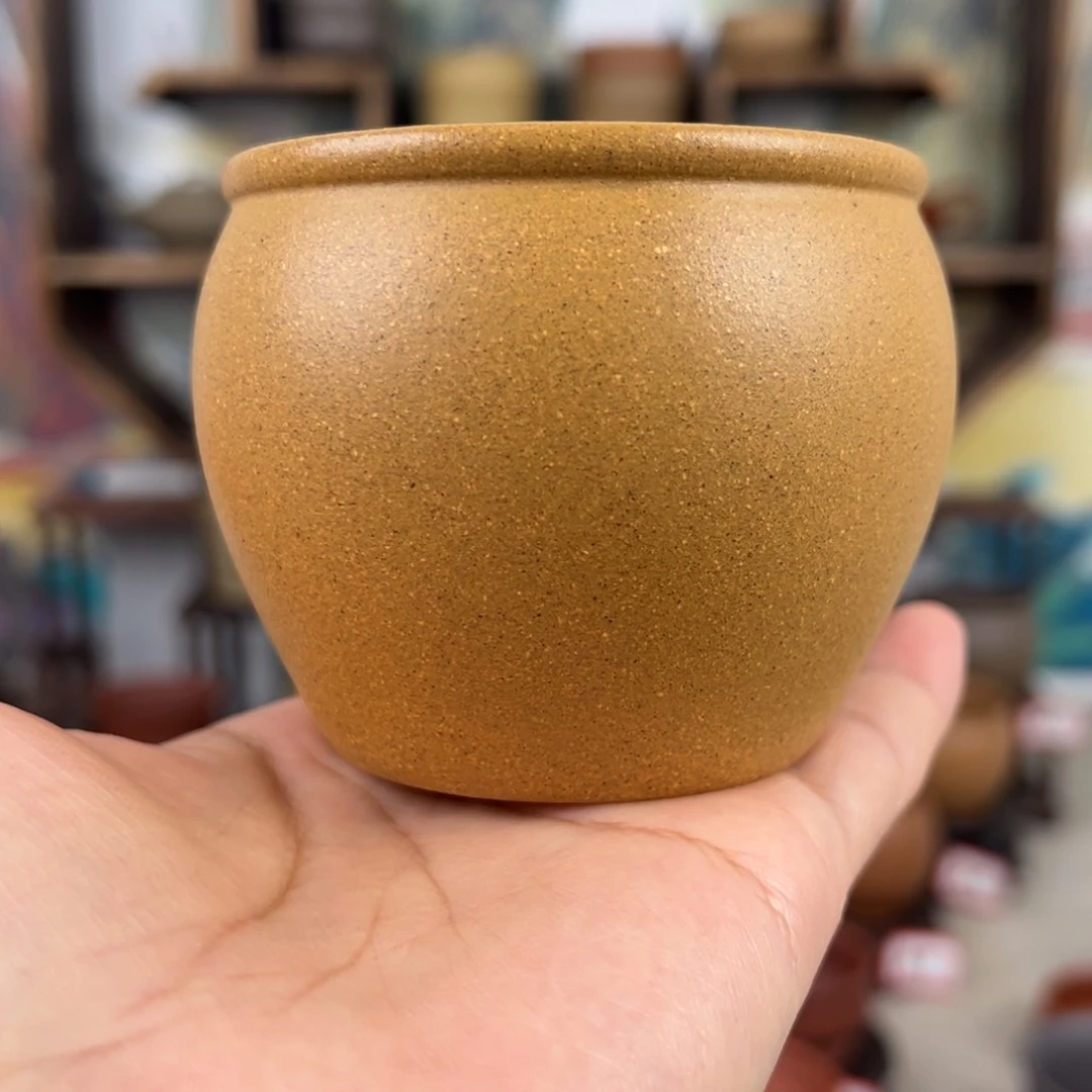 紫砂茶杯拙器甄选，纯原本矿。