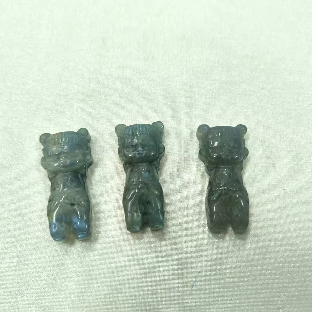 【福袋】天然灰月光哪吒摆件    发一条  FD2511050