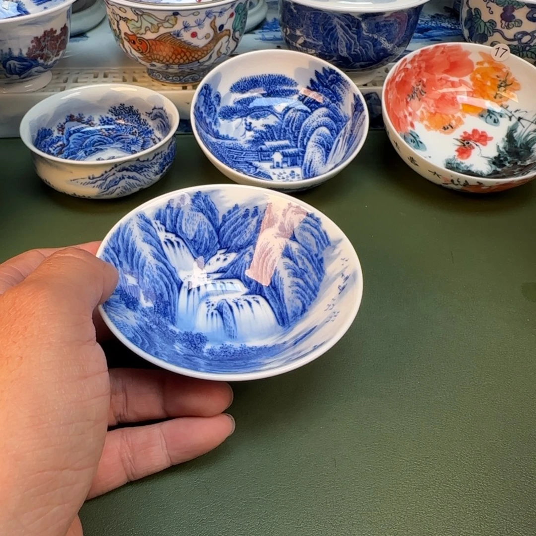 纯手工纯手绘茶具石头20