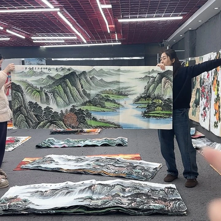国画无毛和被绒毛或