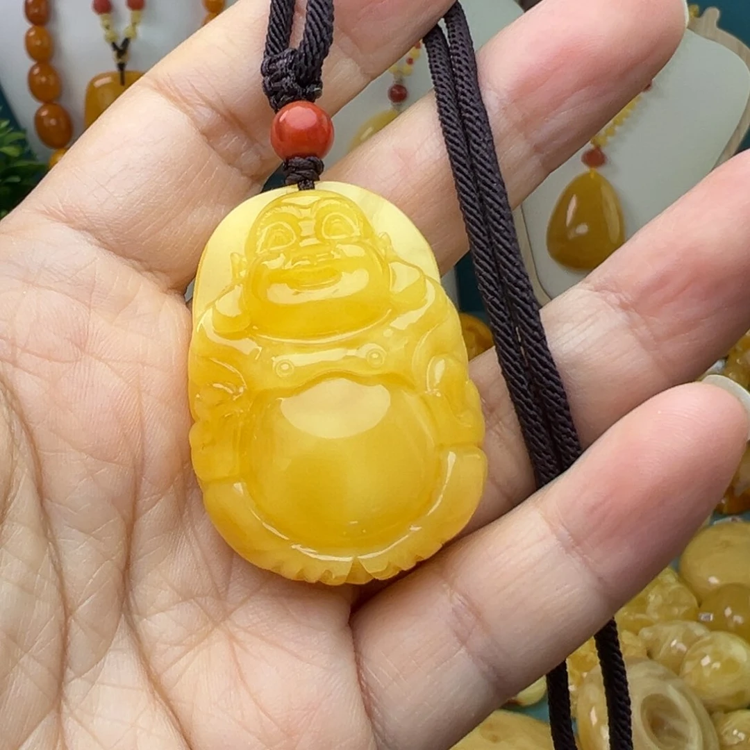 蜜蜡吊坠(赠链)未镶嵌
