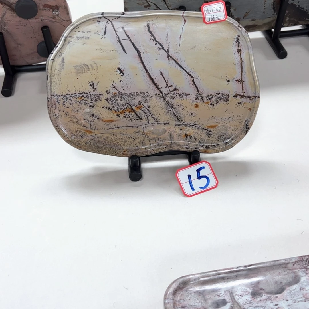 广西石天然国画石干泡台