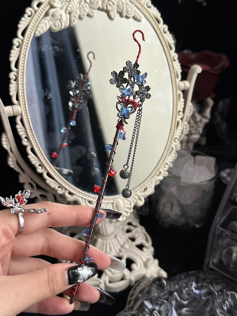 打版现货烟托2红蓝水晶小礼物质感