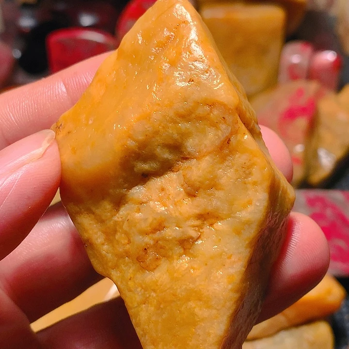 昌化石盛**缘昌化田黄石