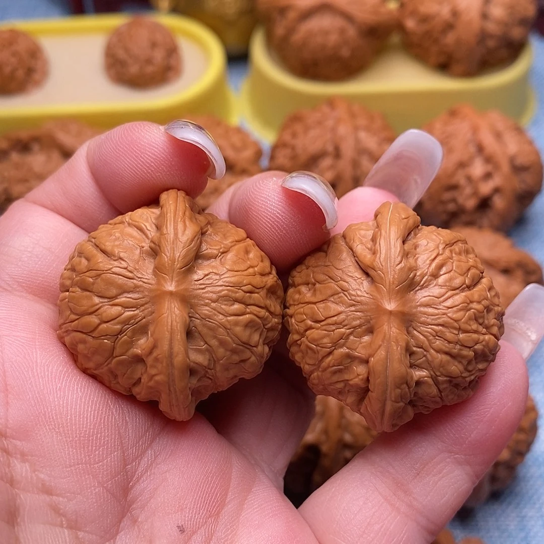 把件文玩核桃毕业粗棱乾隆磨36尺