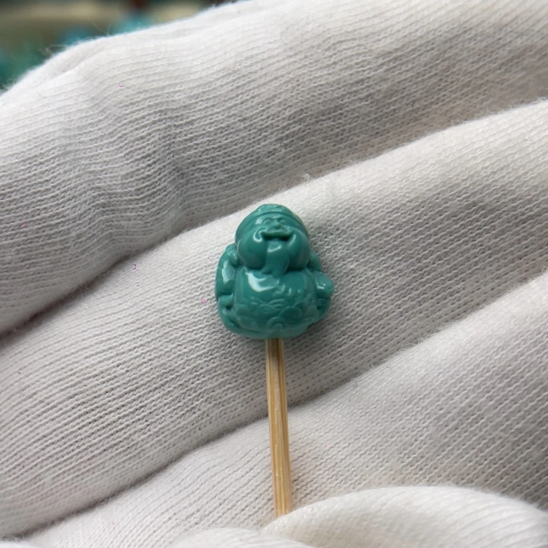 绿松石未镶嵌颈饰卡9.7-11-8.5