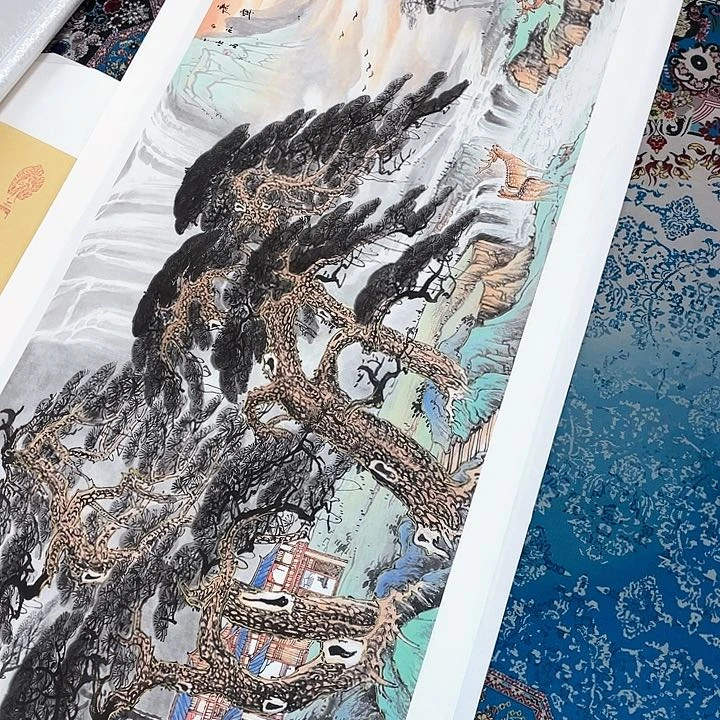 国画书画描金拓染金石传拓手写