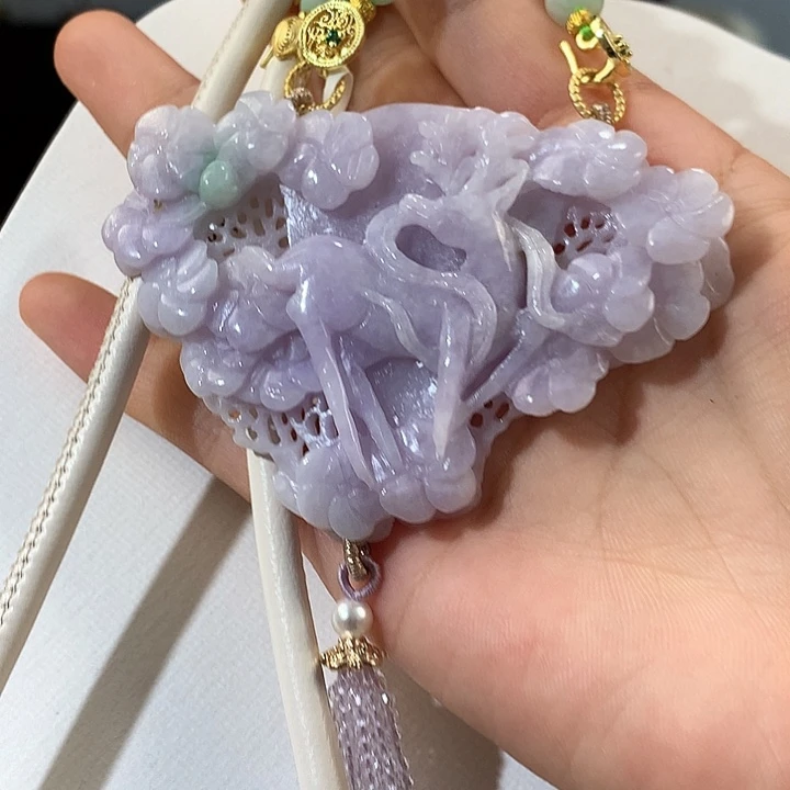 颈饰未镶嵌翡翠翡翠吊坠