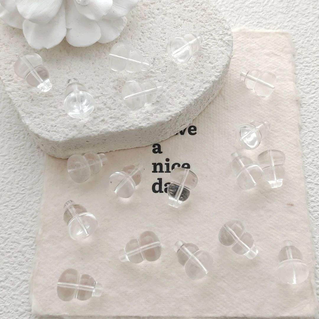 白水晶葫芦通孔多样性随机发一颗BS434