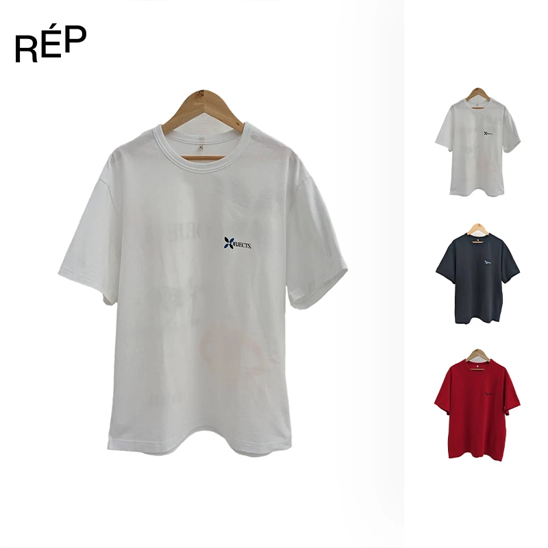 KHOKI设计师品牌黑/红/白色后背印花短袖T25SS TheREPUBLIQUE女装