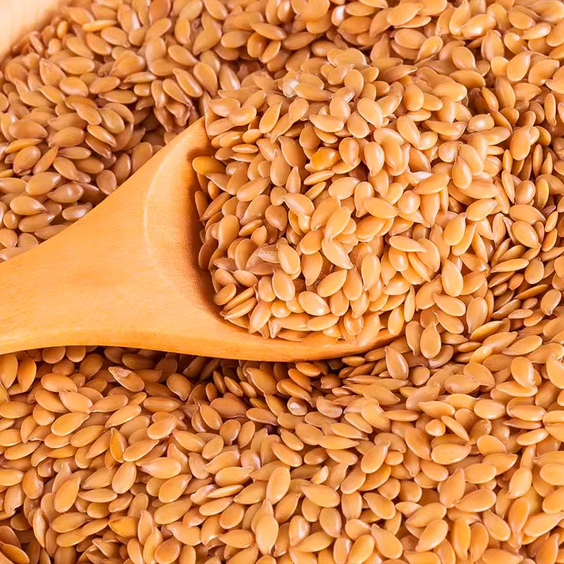 熟黄金亚麻籽/可磨粉/低温烘焙不上火/营养丰富家庭必备