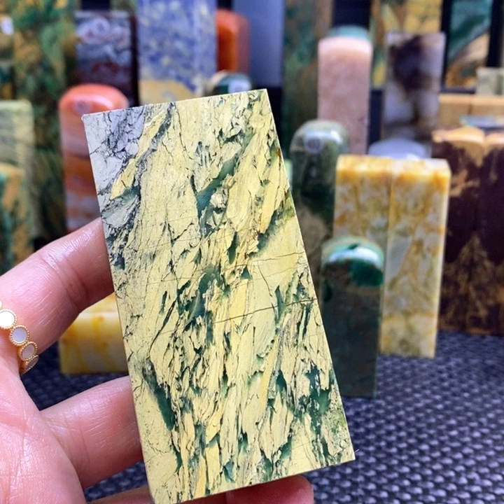 云南石漂青田石印章石