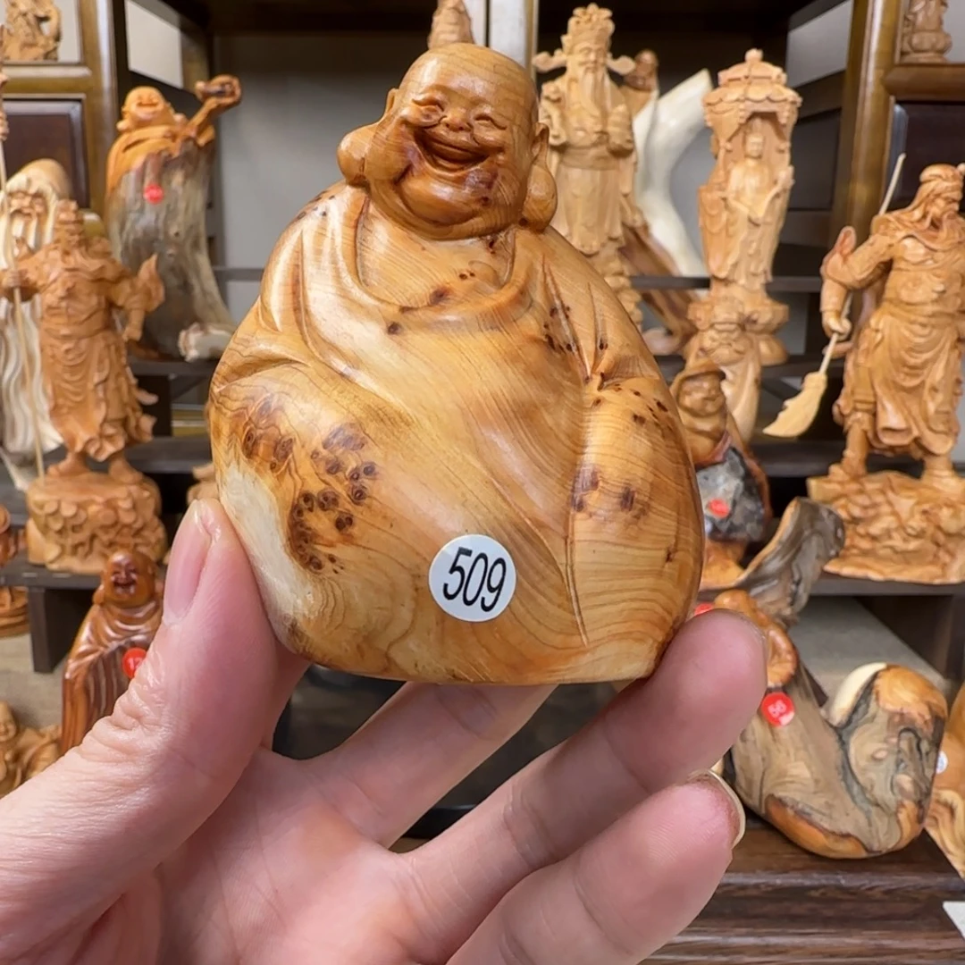 崖柏小木匠艺雕一物一拍