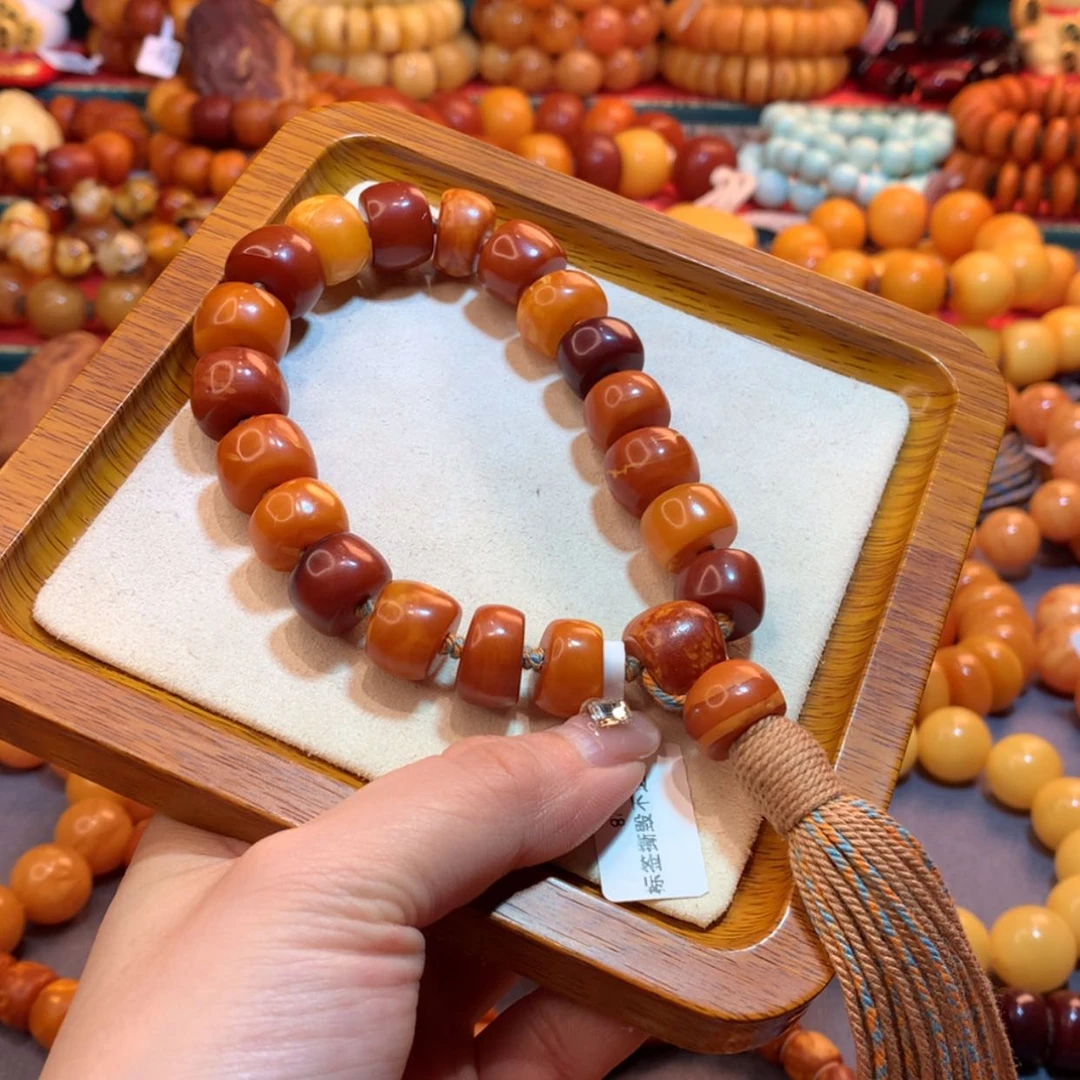 【闪购商品】蜜蜡手串未镶嵌蜜蜡手串