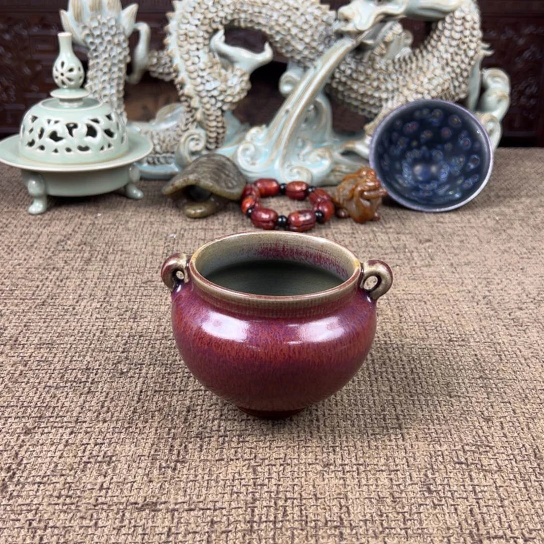 Lao窑瓷直播间开门货陶瓷艺术品正能量开门