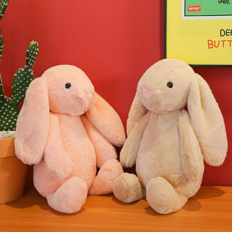 60厘米可爱长耳朵兔公仔毛绒玩具玩偶儿童睡觉抱枕误差3到5厘米