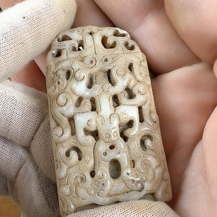 和田玉挂件未镶嵌原***6