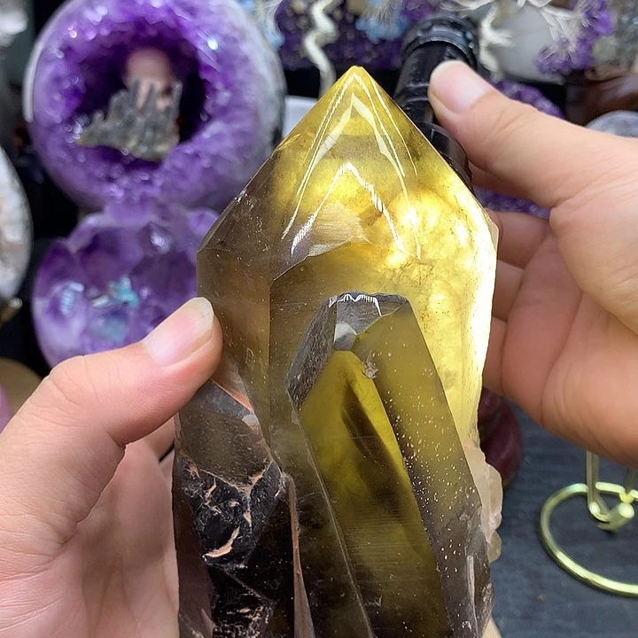 未镶嵌大型摆件（非配饰）紫晶