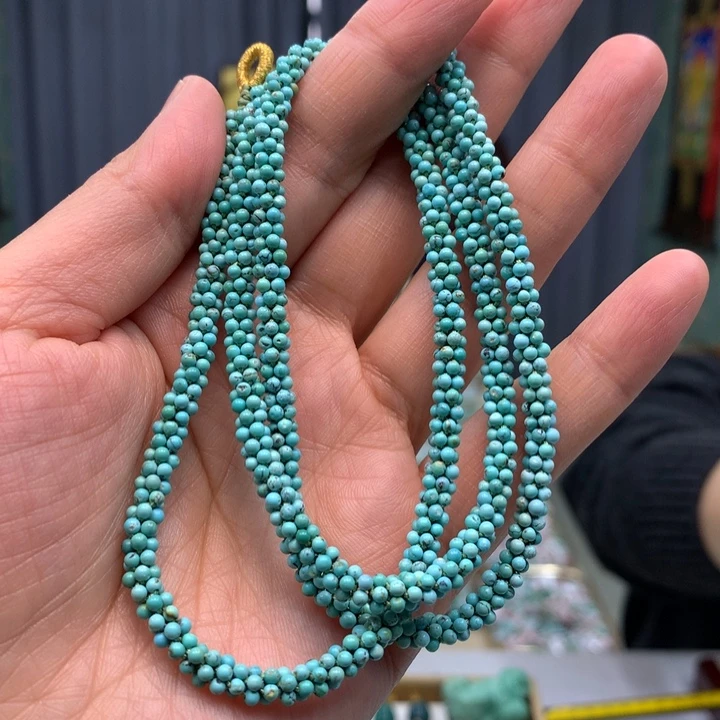 绿松石未镶嵌长链