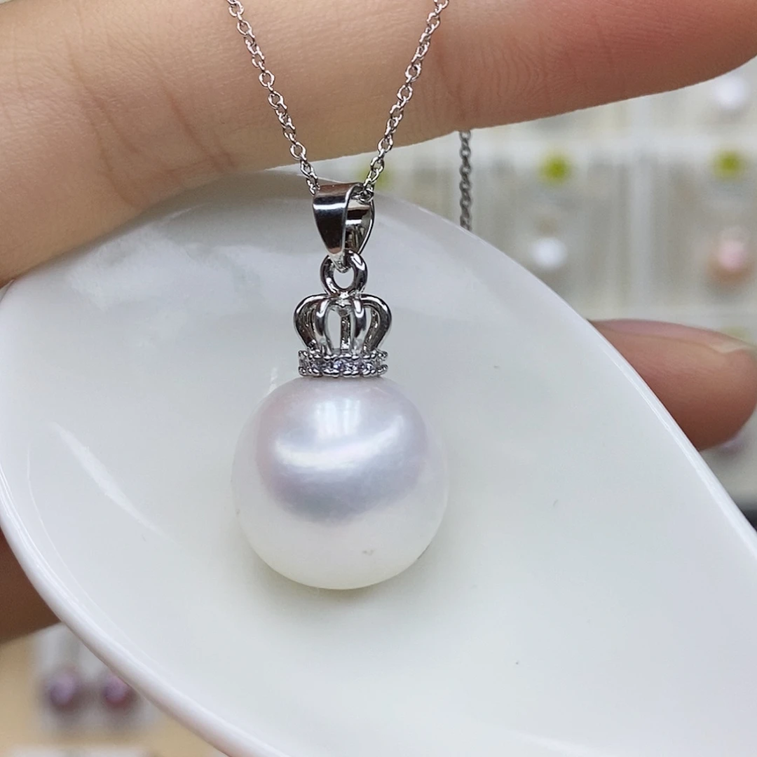 淡水珍珠颈饰合金