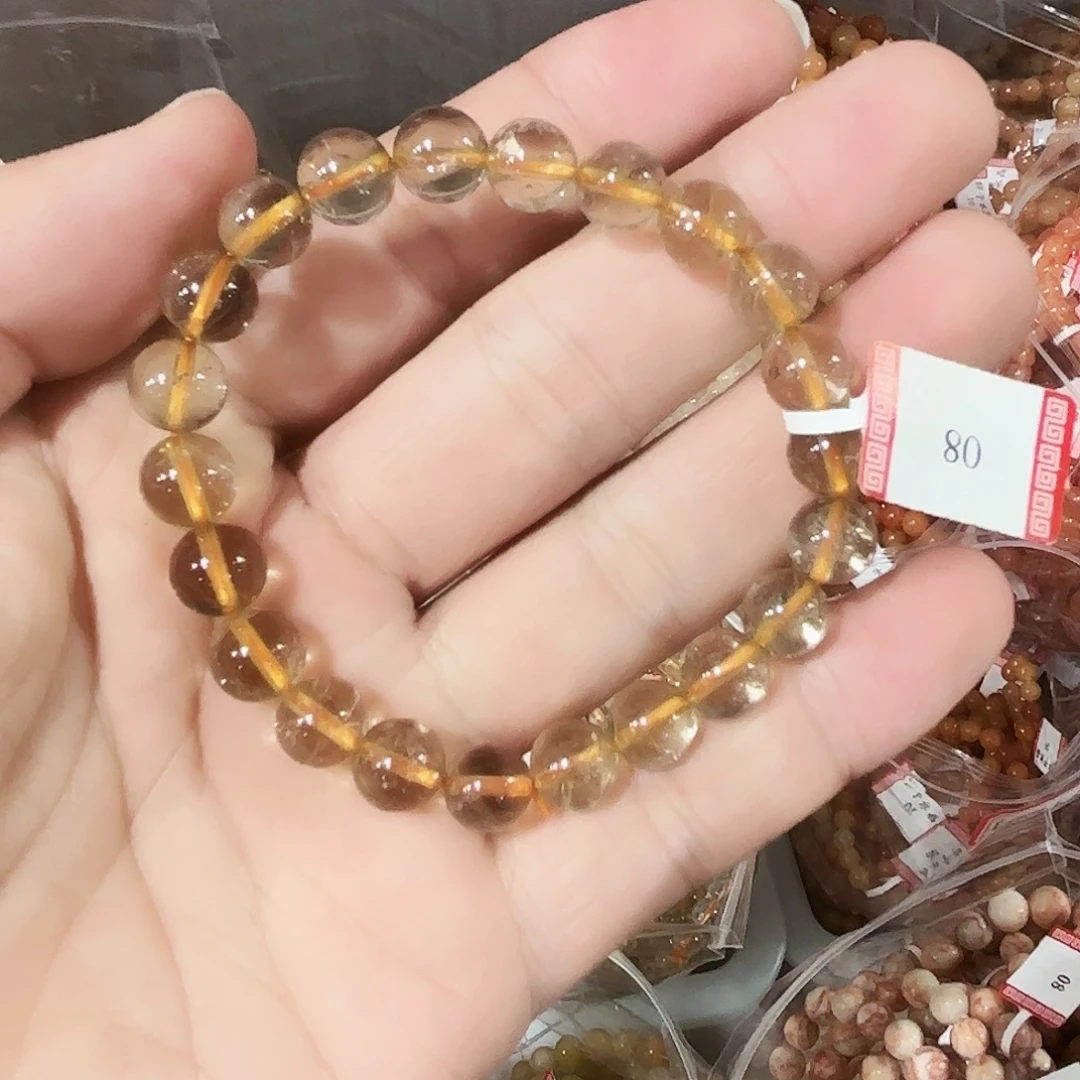 手串水晶未镶嵌金发晶
