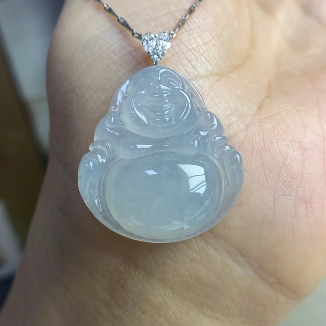 【闪购商品】颈饰18K金镶嵌翡翠48