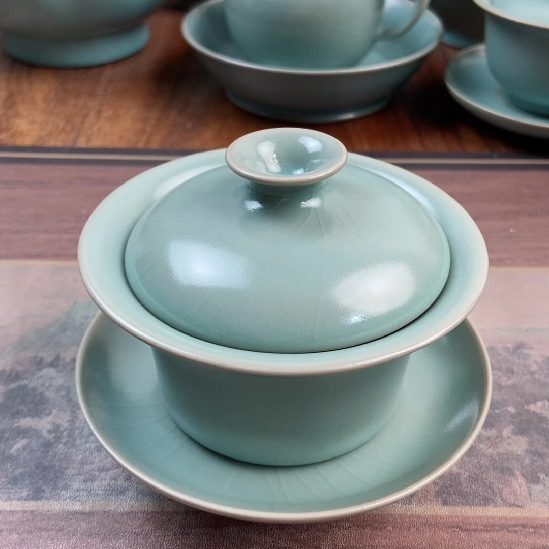 摆件瓷原产地原矿汝瓷～茶器