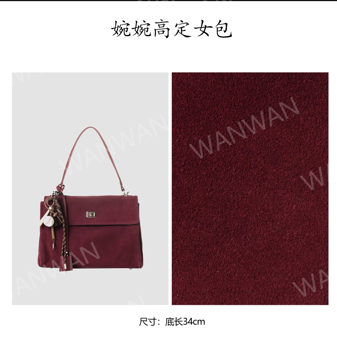 BV&BP新款轻奢时尚大容量磨砂翻盖托特包BV3950-梅紫色