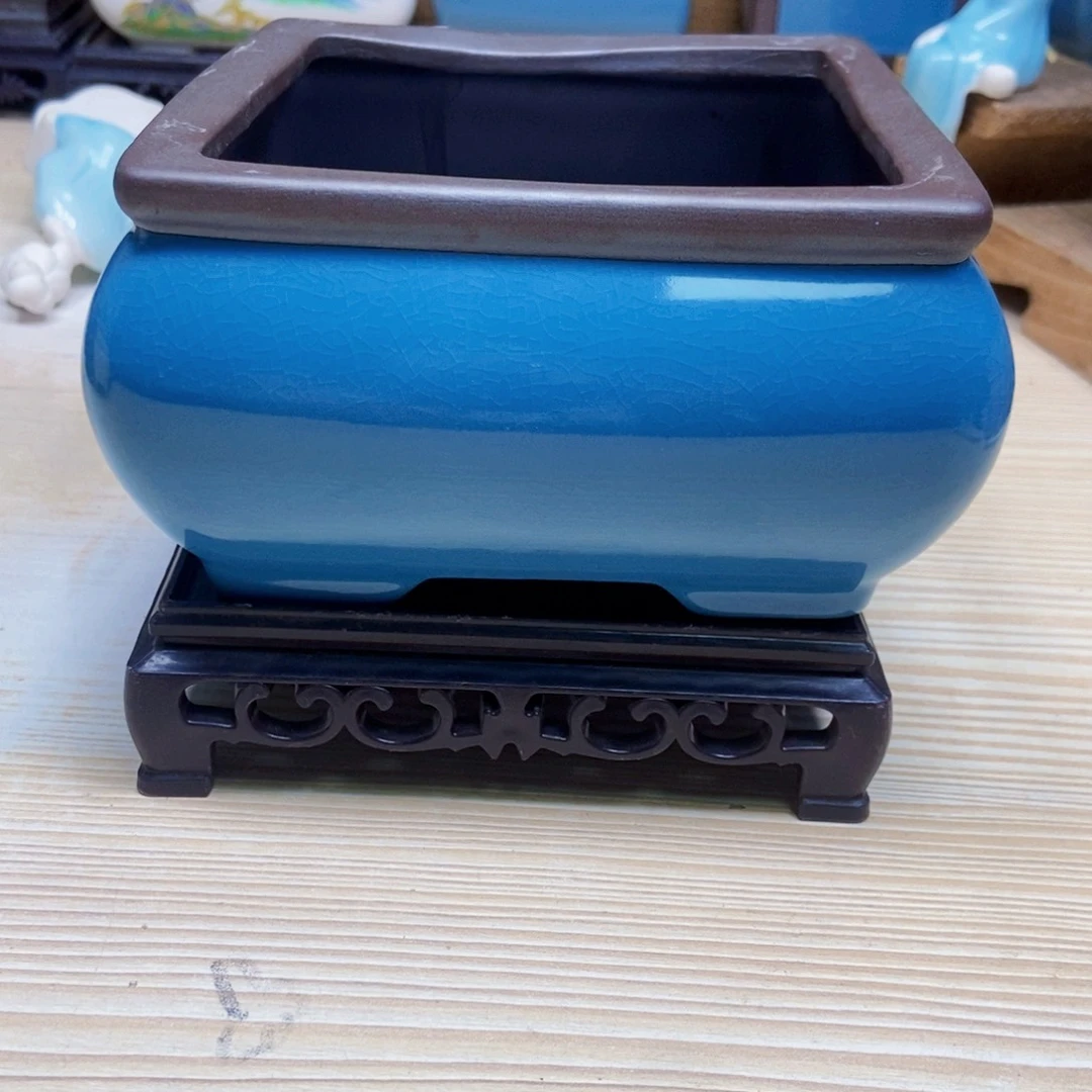 瓷片陶瓷花盆陶瓷艺术