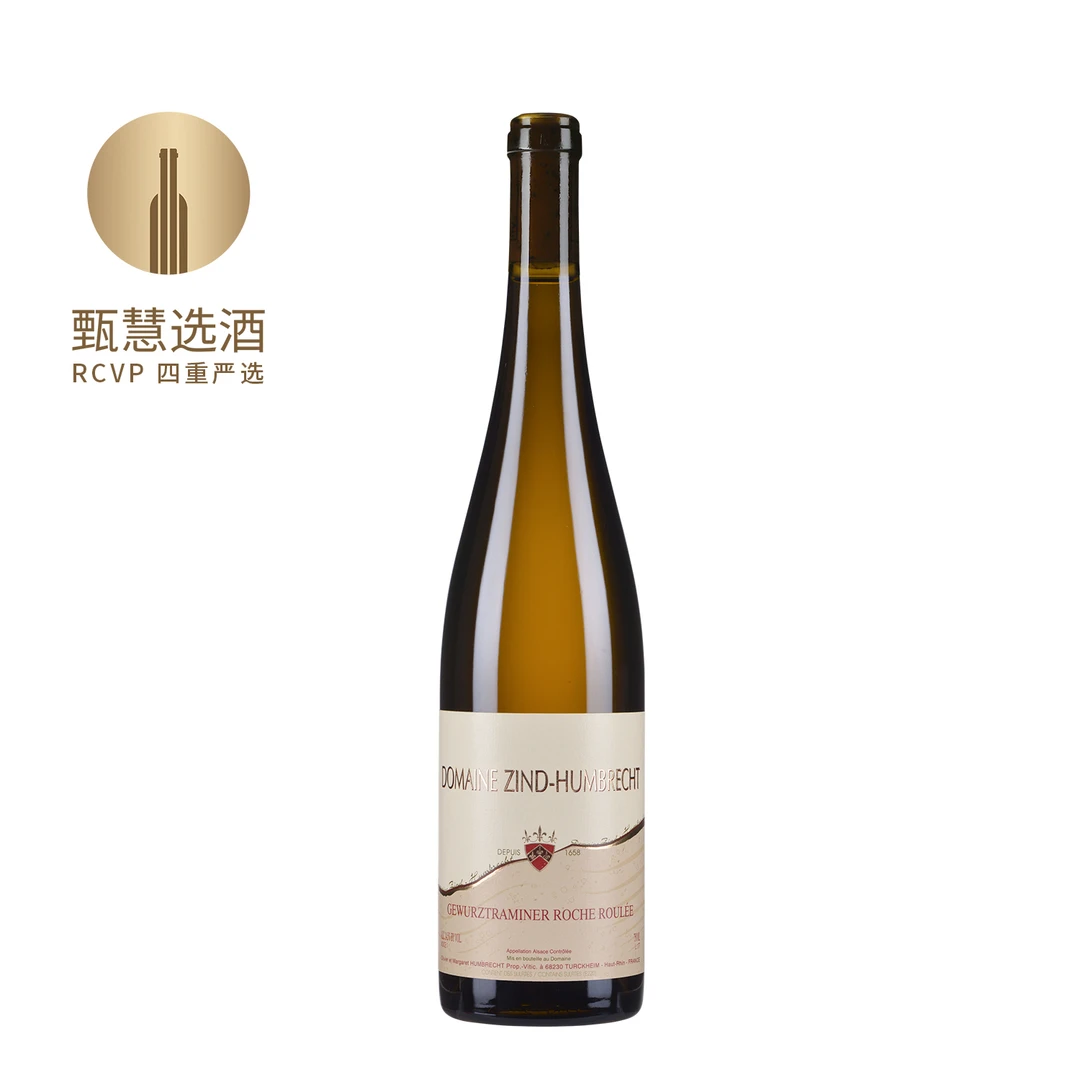 翁柏诗酒庄滚石琼瑶浆半甜白葡萄酒2019 13.5%vol 750ml 法国
