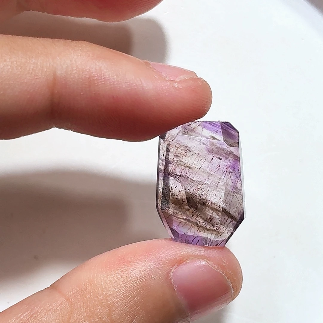 未镶嵌珠宝半成品水晶超七