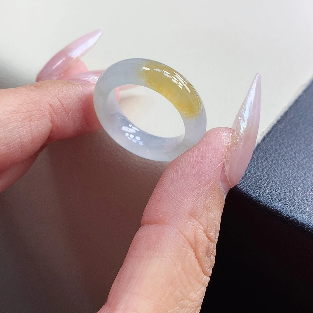 未镶嵌戒指翡翠17-18号