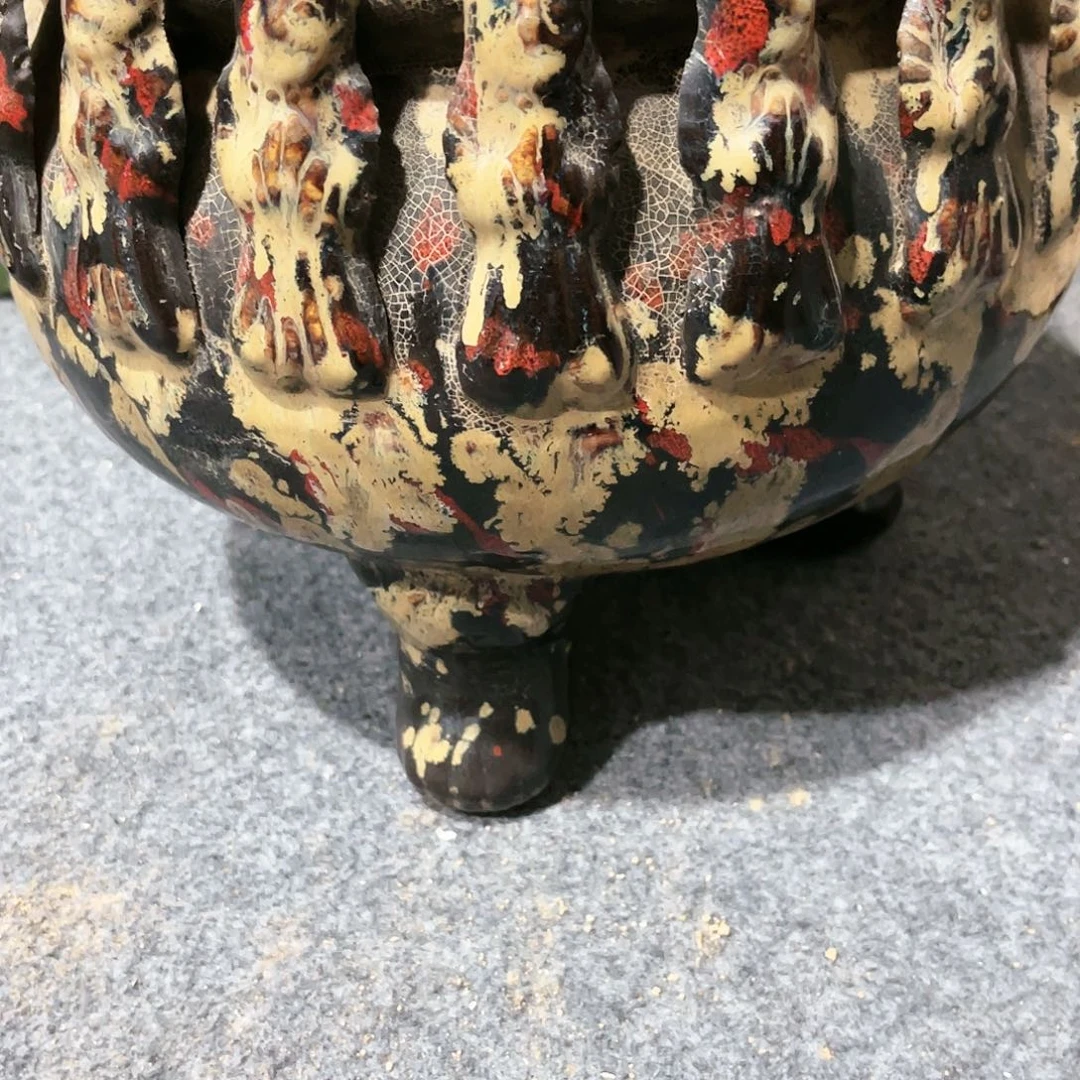 瓦当摆件摆件茶桌茶台陶瓷赵*豹
