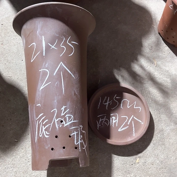 紫砂花盆贵****窗宜兴紫砂花盆
