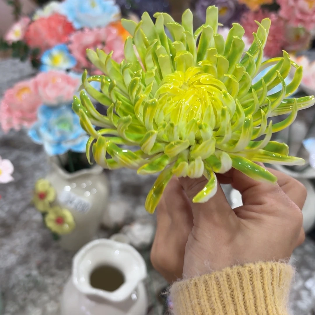 陶瓷花拍满20元发货，爱退款拉黑