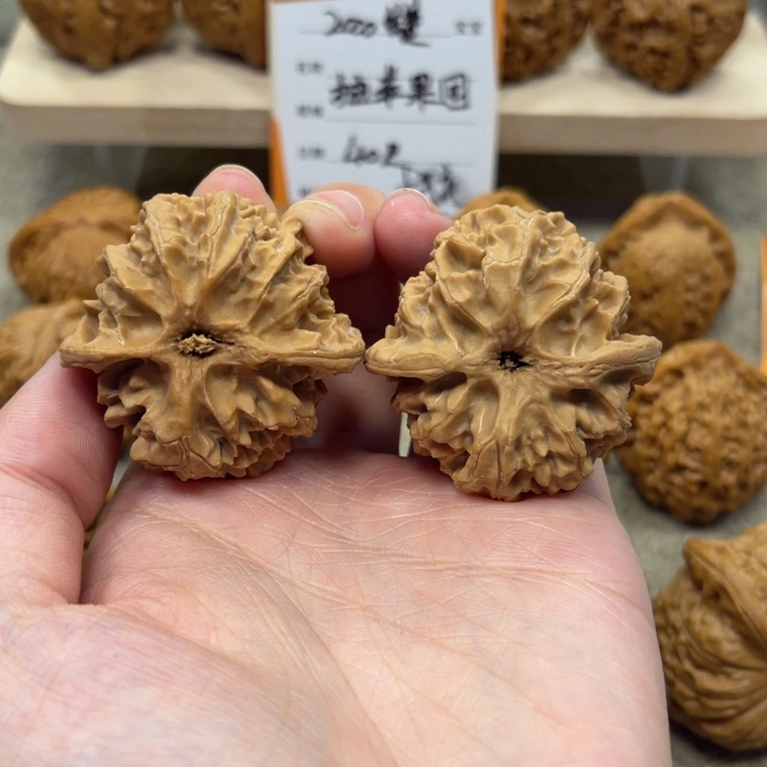 文玩核桃把件全品40苹果
