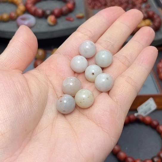 南红玛瑙单珠11mm多样性发1未镶嵌