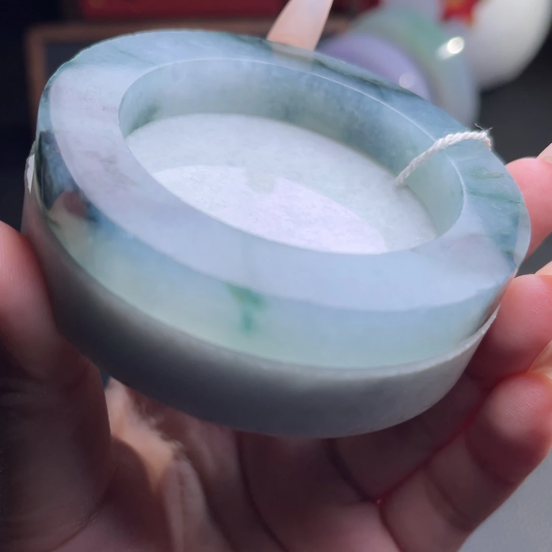 定制翡翠未镶嵌不退不换52-58