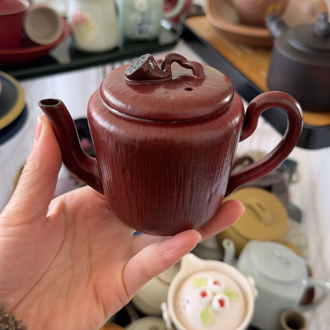 微瑕陶瓷茶杯茶壶茶具