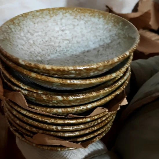 绿泥盘子碗茶壶啥都有10个