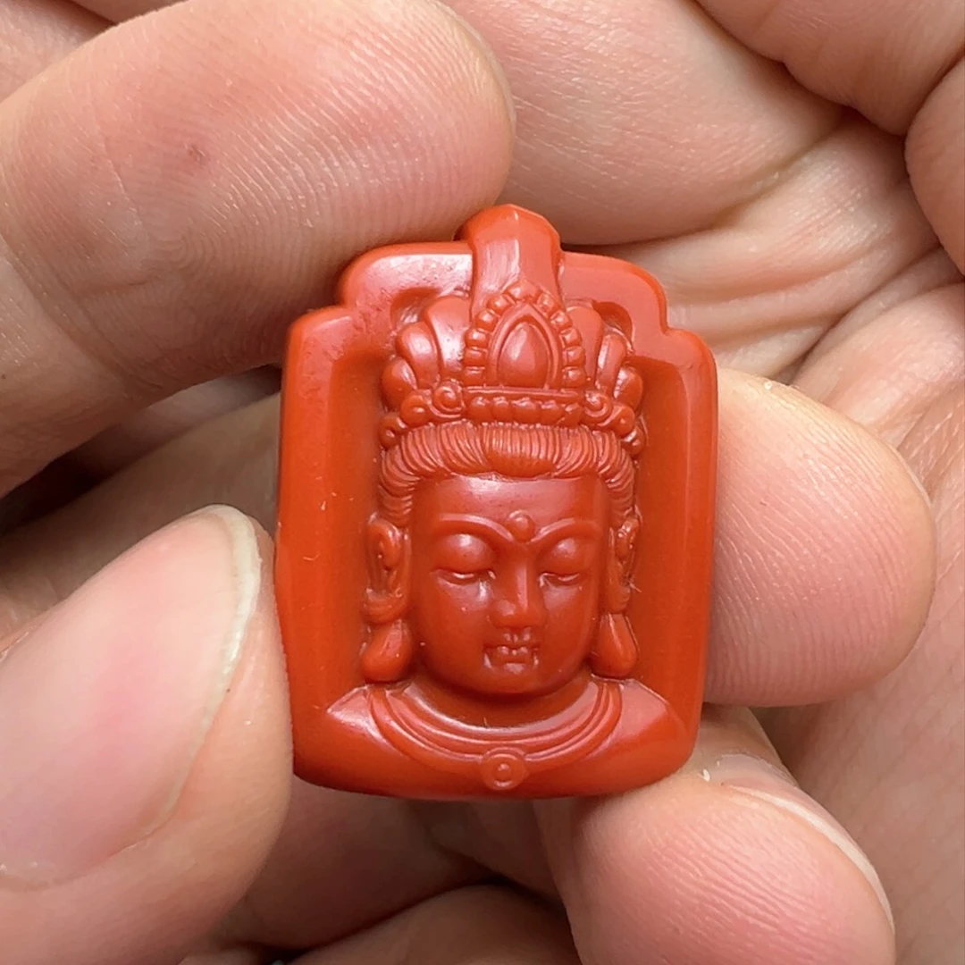 南红玛瑙颈饰未镶嵌齐****娃