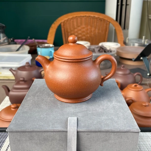 【特价款】半手工红降坡高潘壶170cc